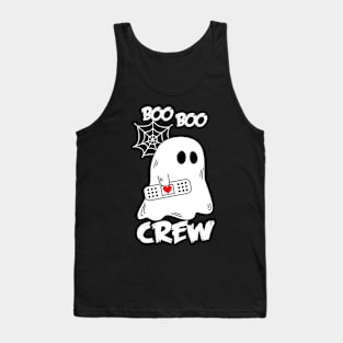 Boo Boo Crew Nurse Shirts Halloween Nurse Shirts for Women Tank Top